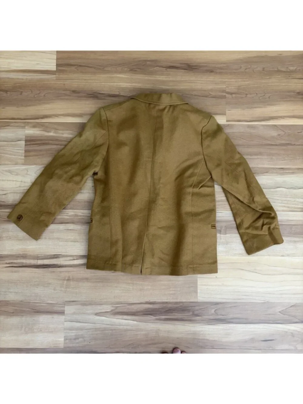 Jack Tar Togs 1950s Vintage Gold Button Up Boys Size 12 Jacket Read